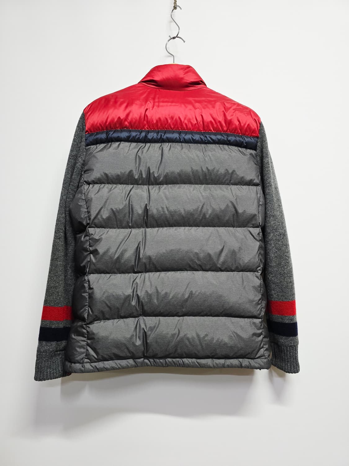 JDX 덕다운패딩 니트 배색 점퍼100 상품이미지4