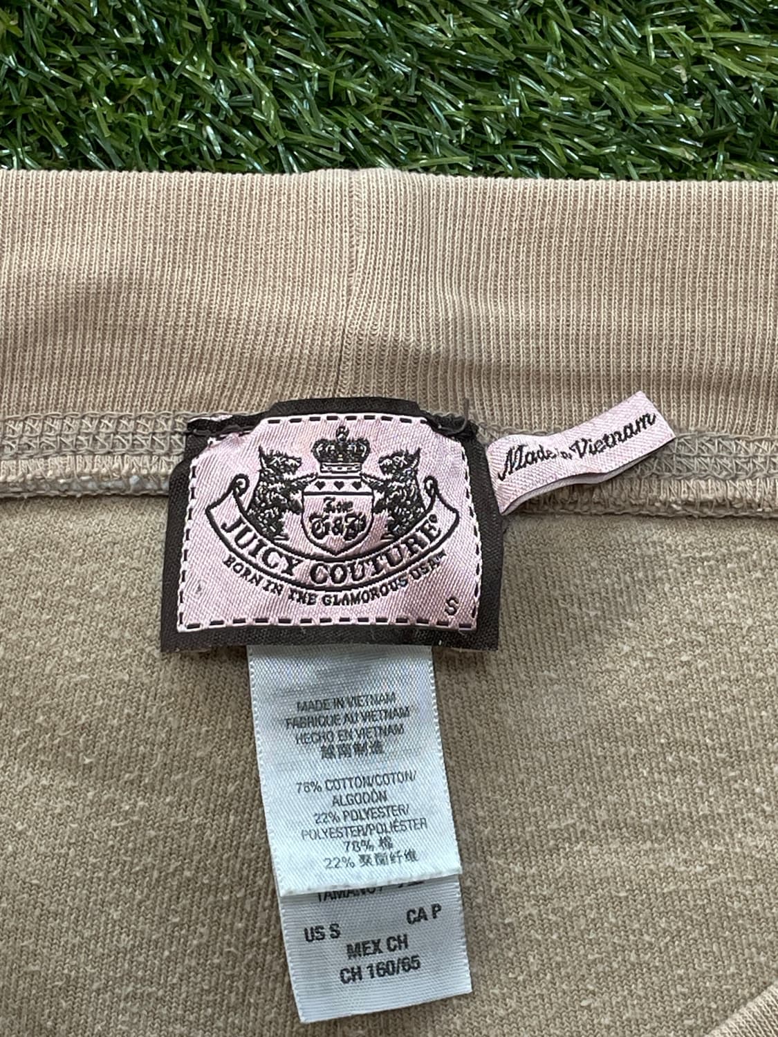 빈티지 y2k 쥬시꾸뛰르 벨루아 팬츠 상품이미지4