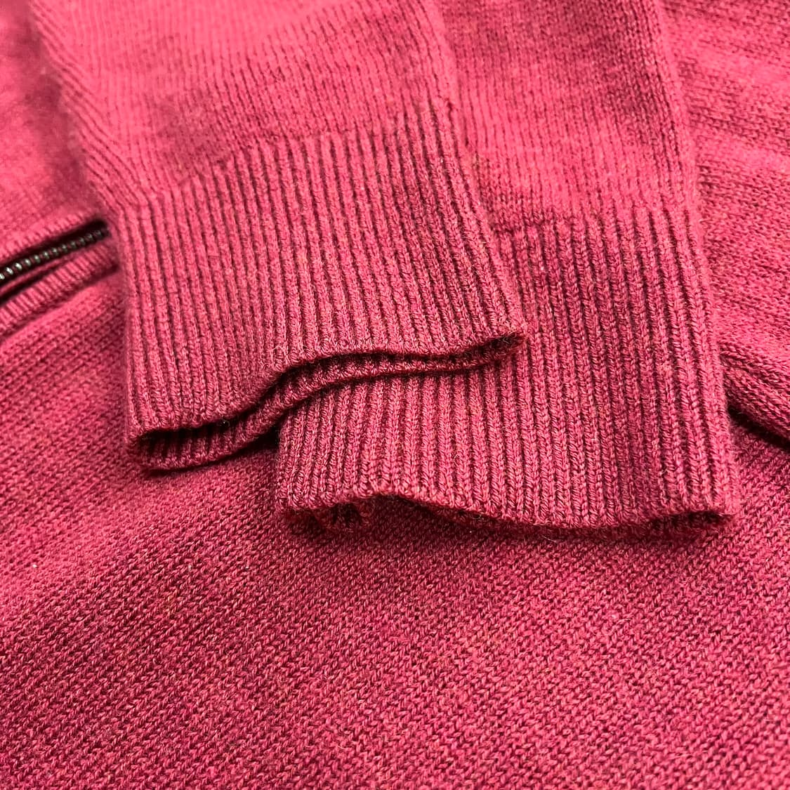 [M] 타미힐피거 워셔블 울 니트 집업 자켓 3973 상품이미지6