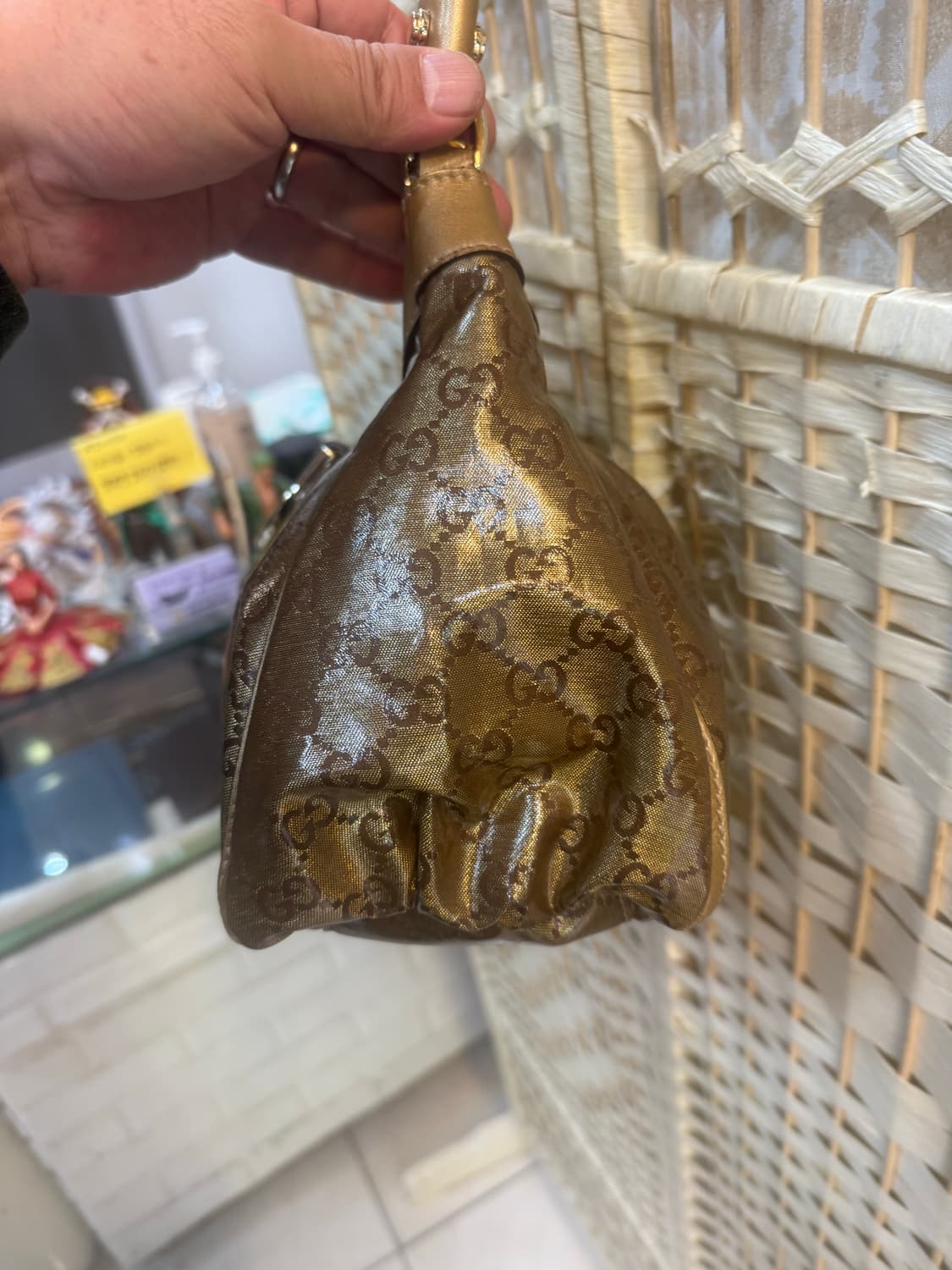 정품 구찌 D링 호보백 팝니다 상품이미지3