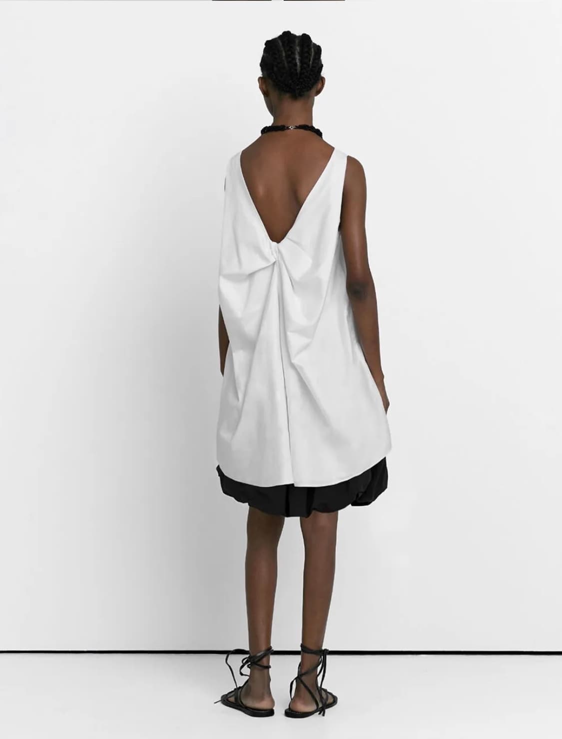 Back twisted dress 상품이미지1