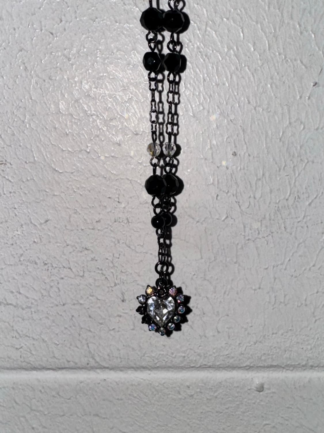 Anna Sui 안나수이 오리엔탈 하트큐빅 목걸이 상품이미지3