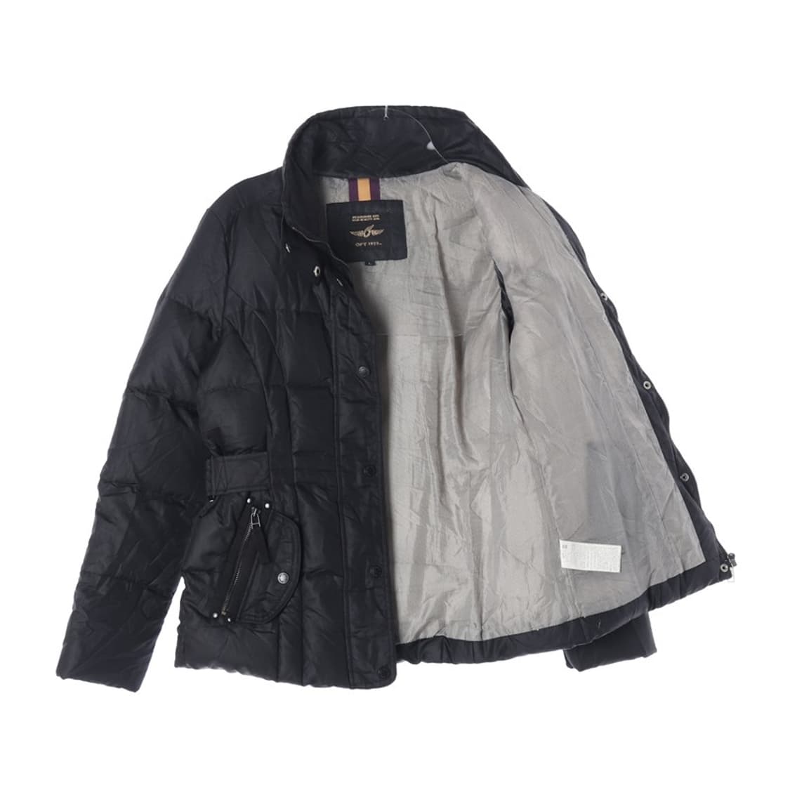 OPT 1993 블랙 덕다운 퀼팅 여성 패딩 L 상품이미지2