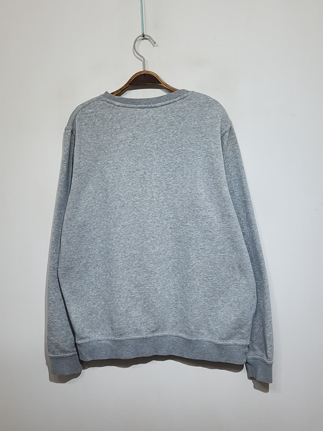 (XL) 나이키 스우시 맨투맨 그레이 기모 스웨트 티셔츠  상품이미지6