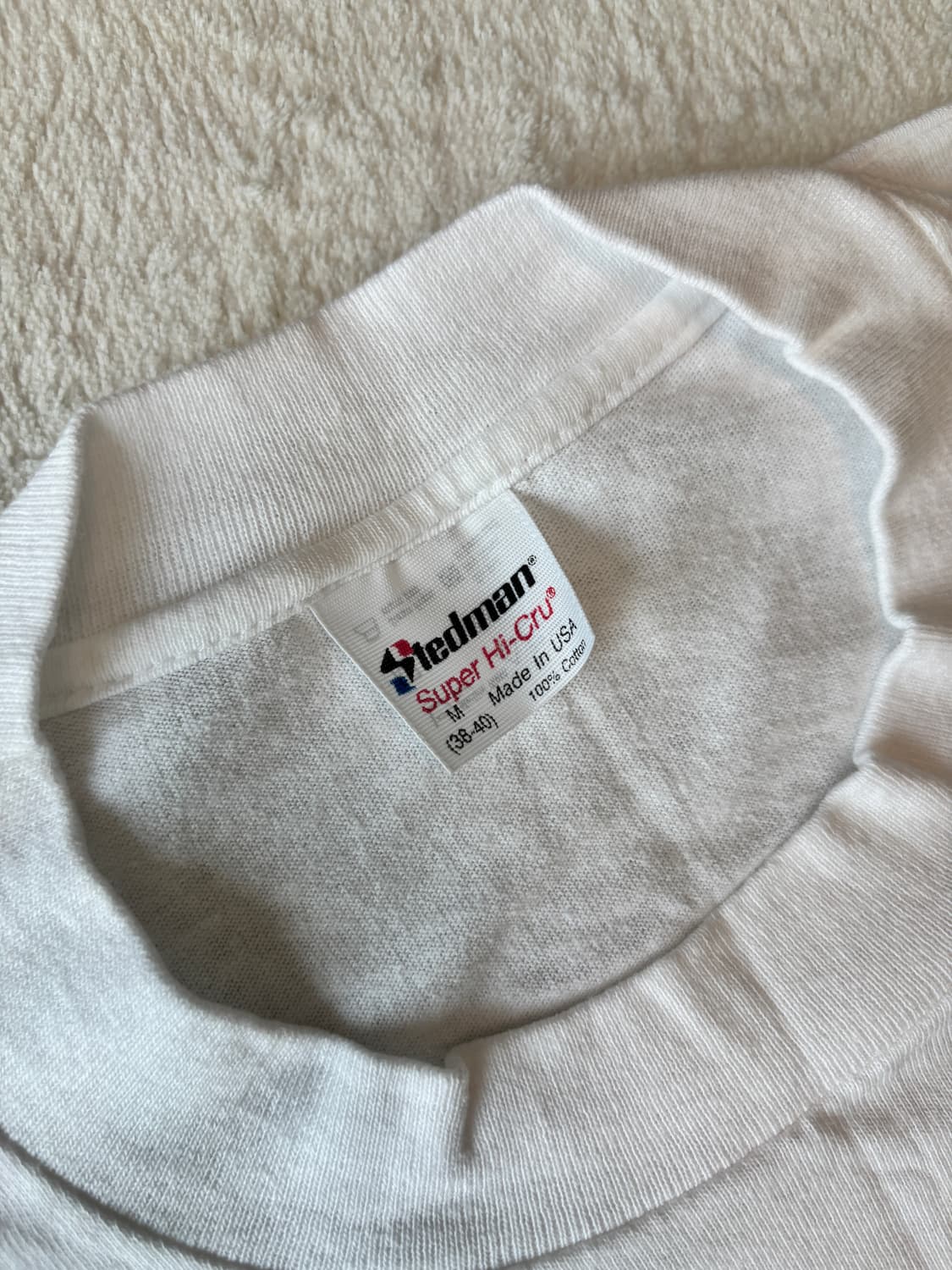 stedman 싱글스티치 티셔츠M 상품이미지3