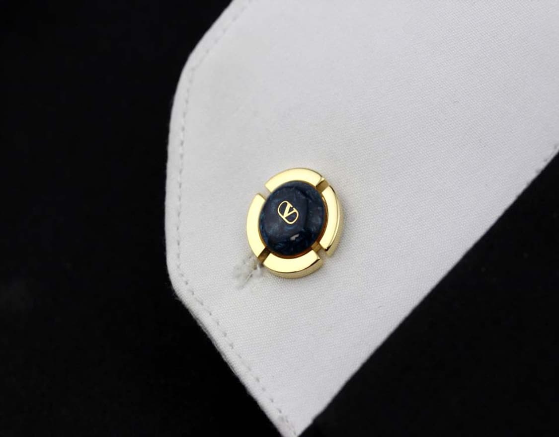 발렌티노 가라바니 S등급 남자 명품 커프스 뱃지 핀 세트 상품이미지9