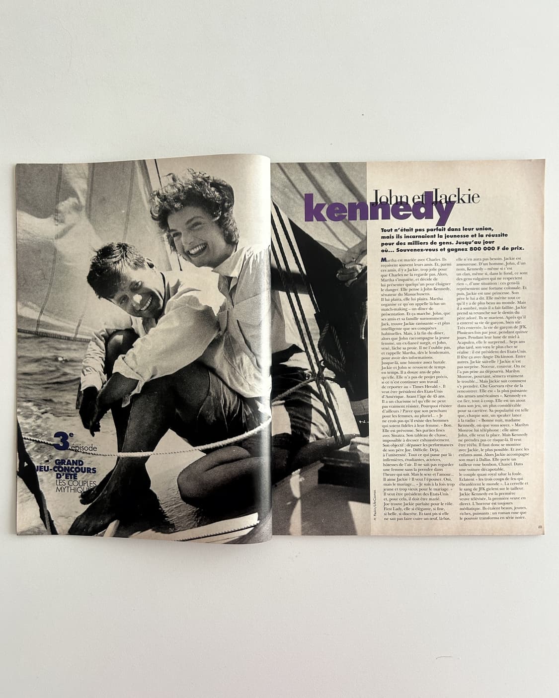 ELLE France 에바 헤르지고바 31 July 1995 상품이미지2