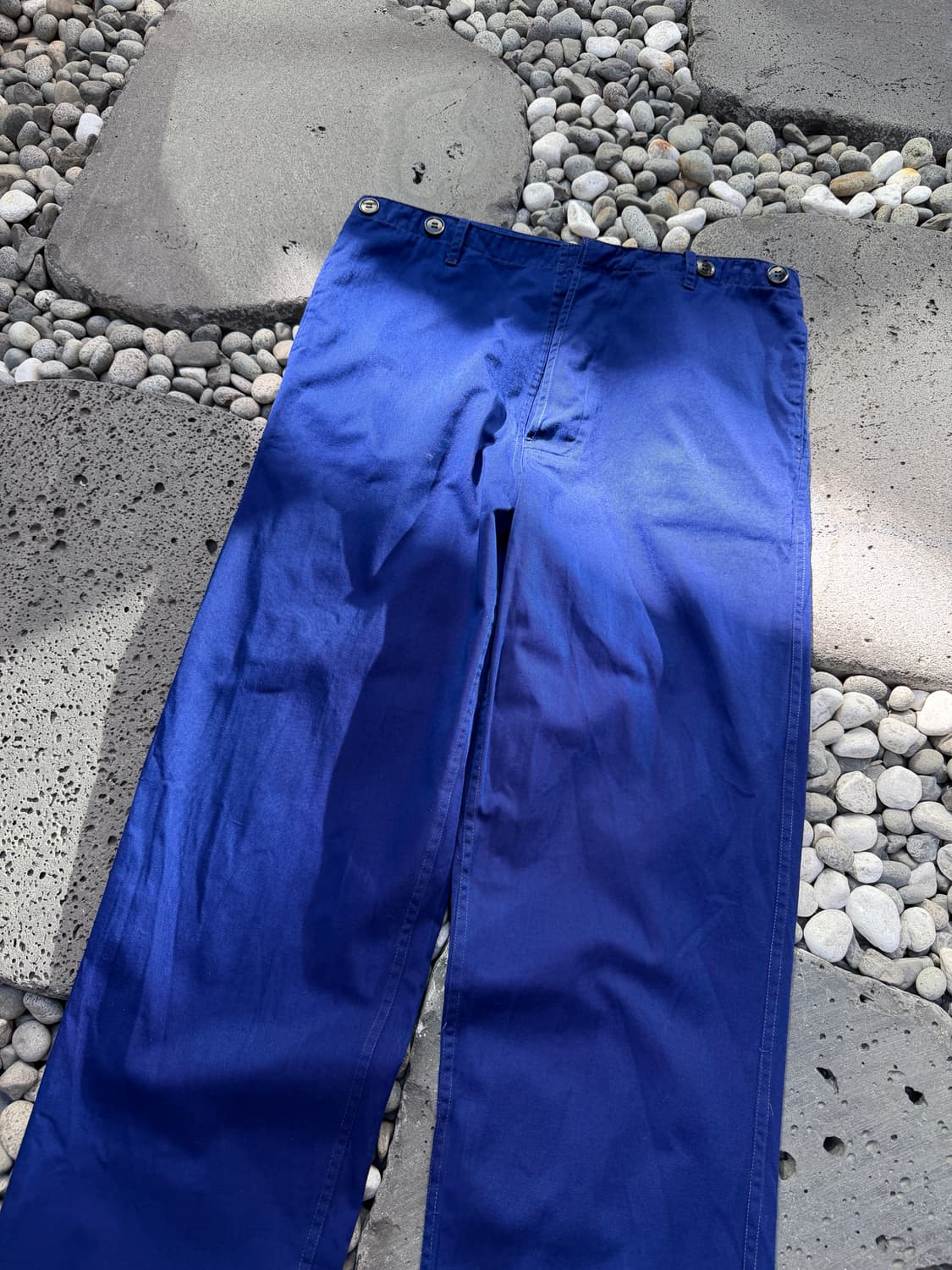 1980s FRIENDSHIP NAVY INK BLUE 프렌치워크팬츠 상품이미지6
