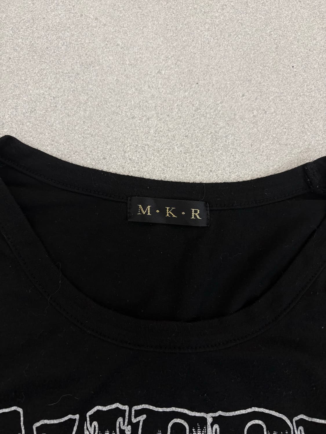 MKR 퍼십자가 레터링 롱슬리브 상품이미지6