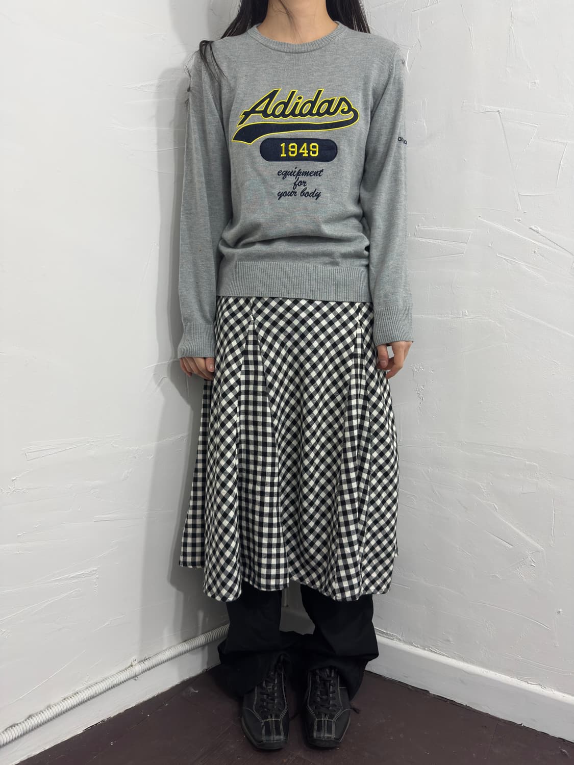 adidas knit top 상품이미지3