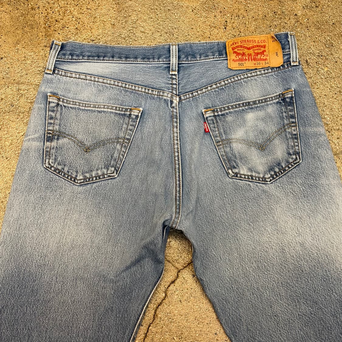 미국 빈티지 리바이스 501 청바지 상품이미지8