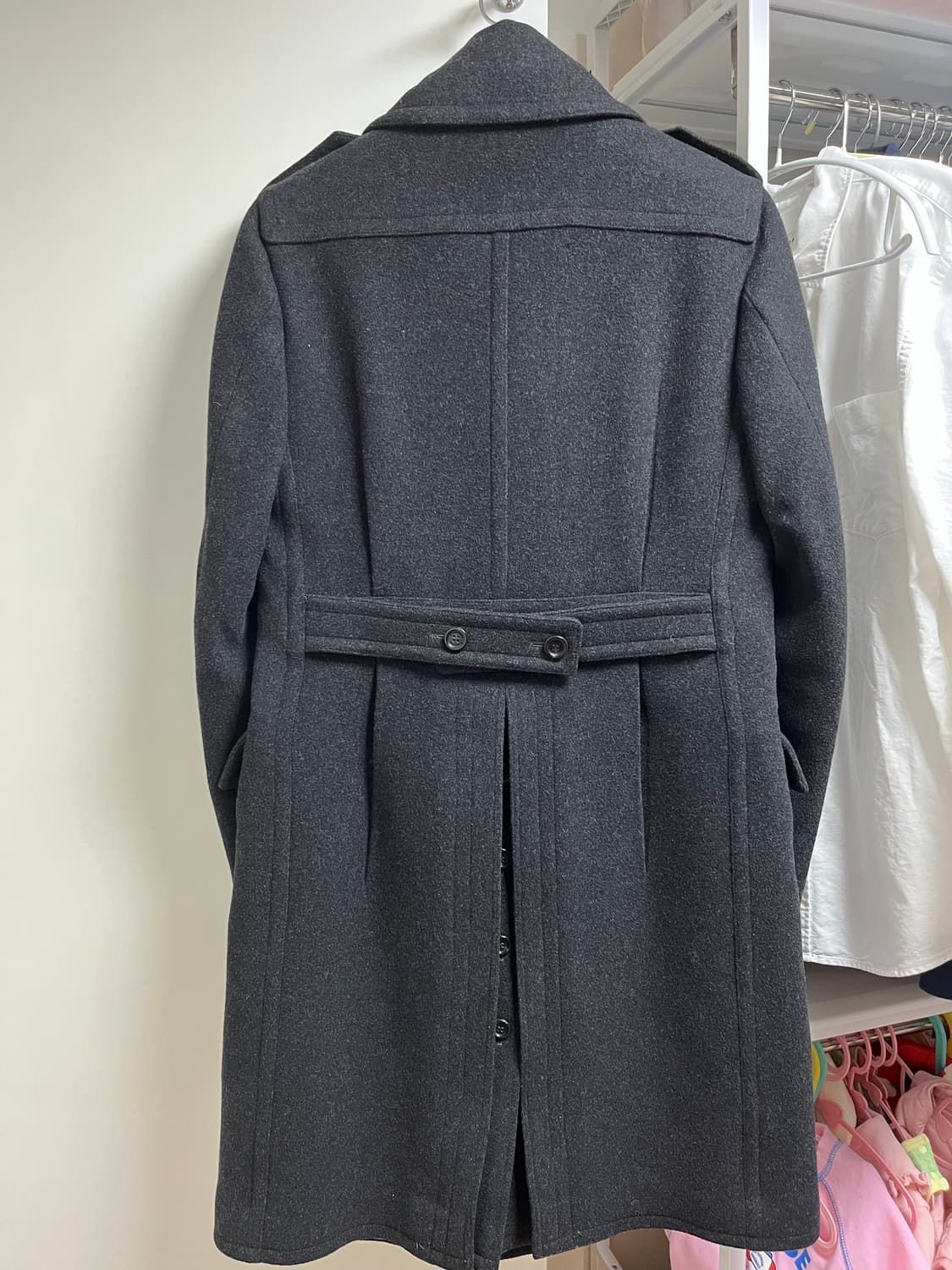 버버리 프로섬 더블 코트 46 사이즈 상품이미지2