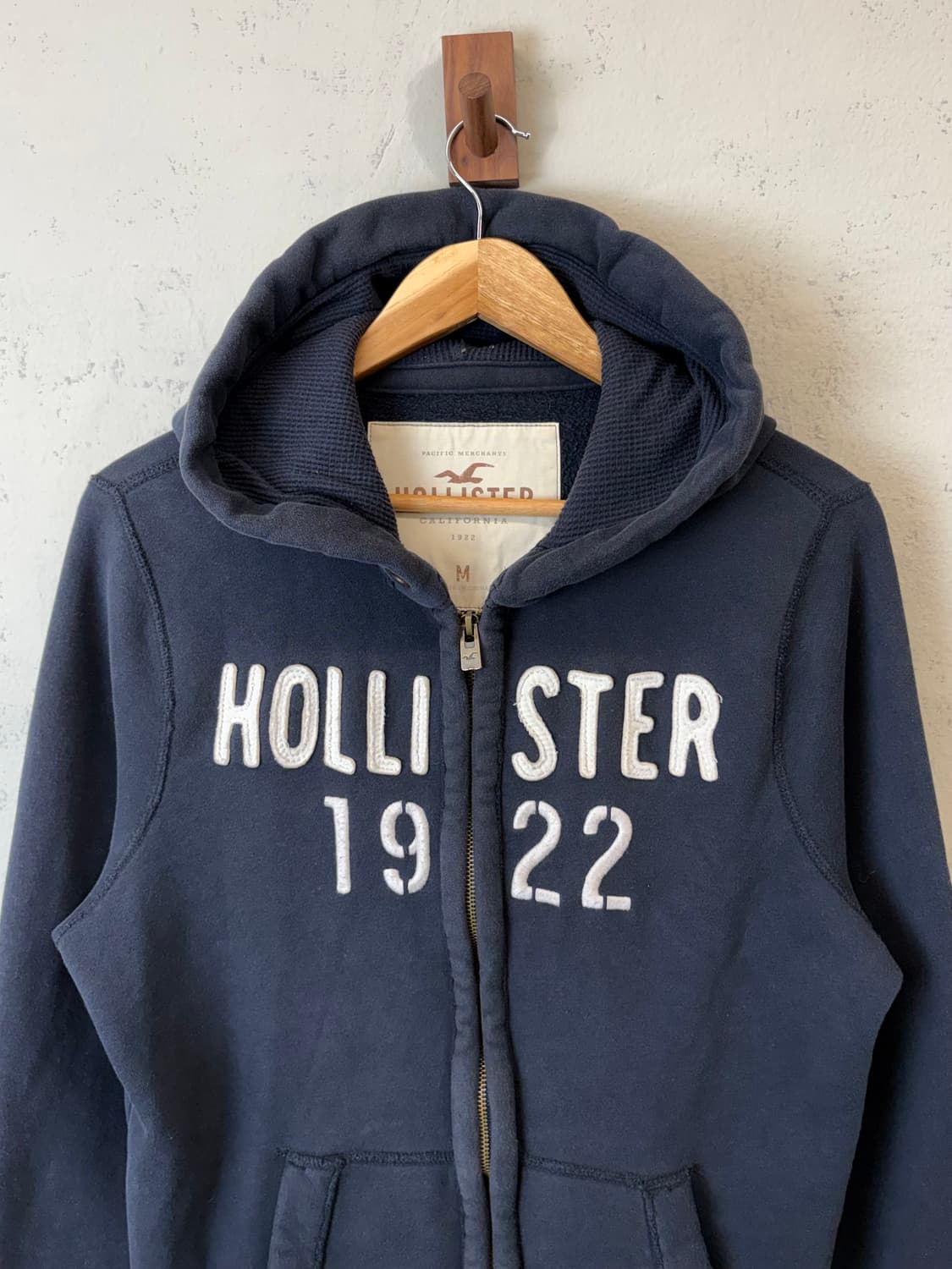 홀리스터 빈티지 블랙 후드집업 상품이미지4