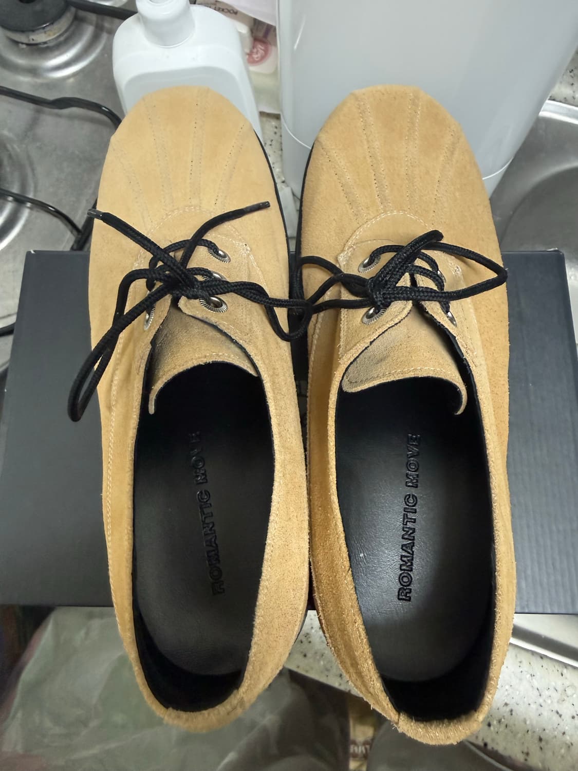 로맨틱무브 덕 더비 R23M204 (웜옐로우 스웨이드) / 270판매 상품이미지2