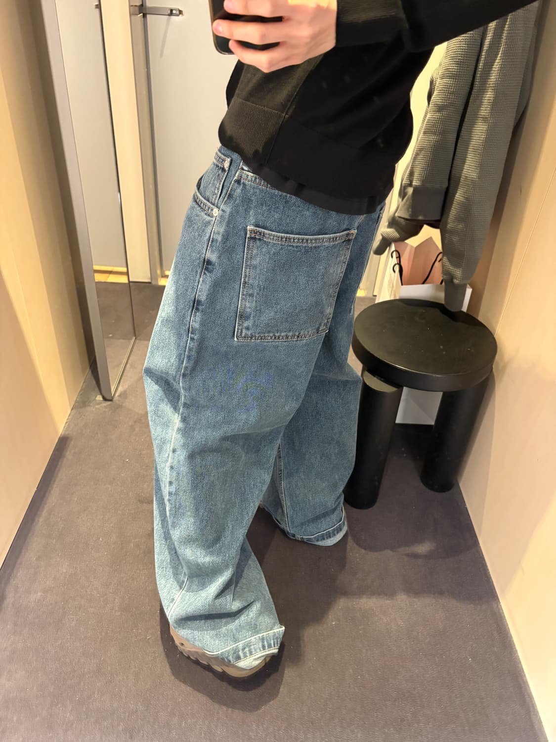 세머 벌룬핏 데님 연청/중청 상품이미지1