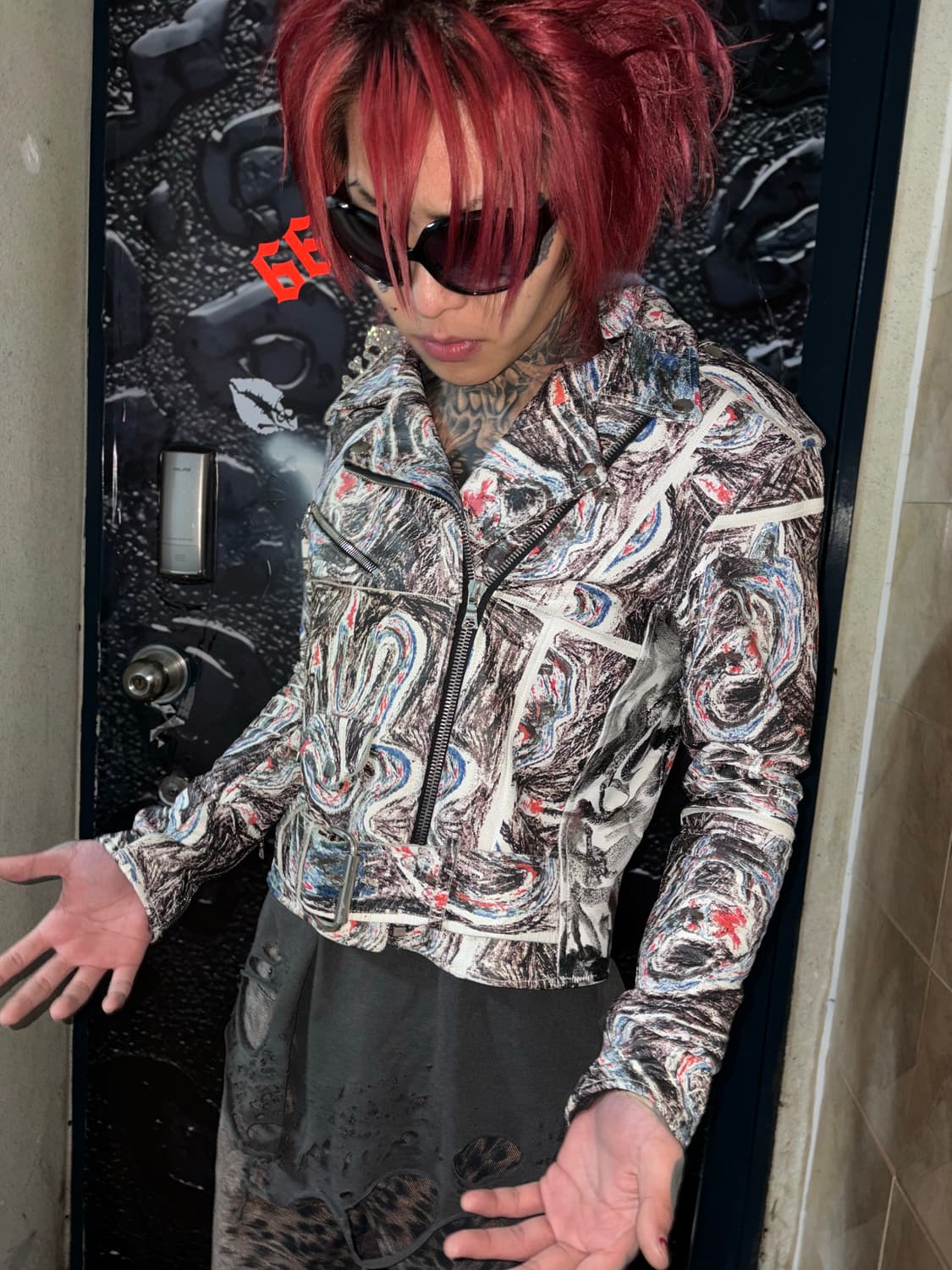 Claire Barrow hand painting jacket 상품이미지1