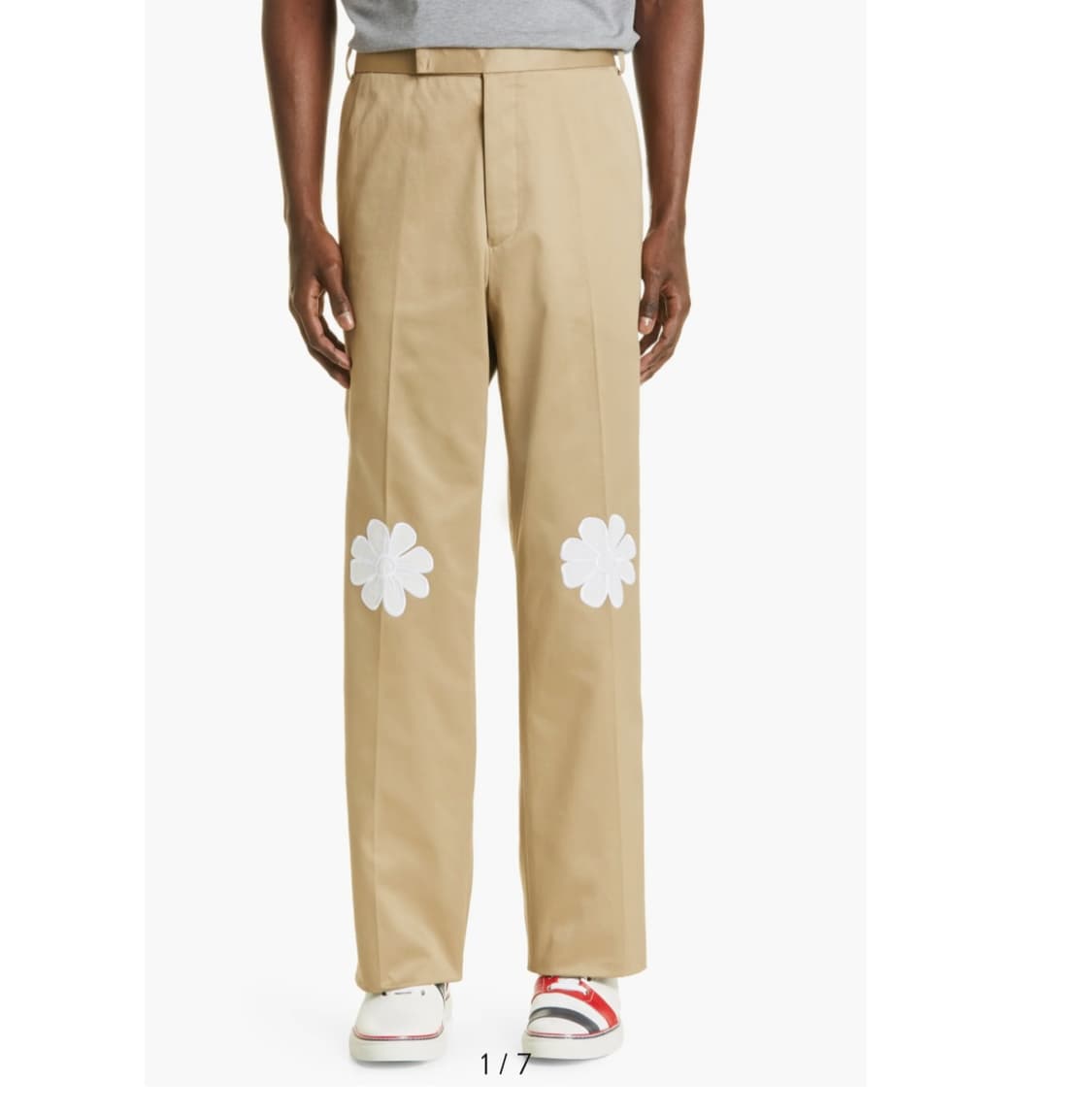 [ 4 ]  톰브라운 unconstructed 데이지 자수 팬츠 상품이미지2