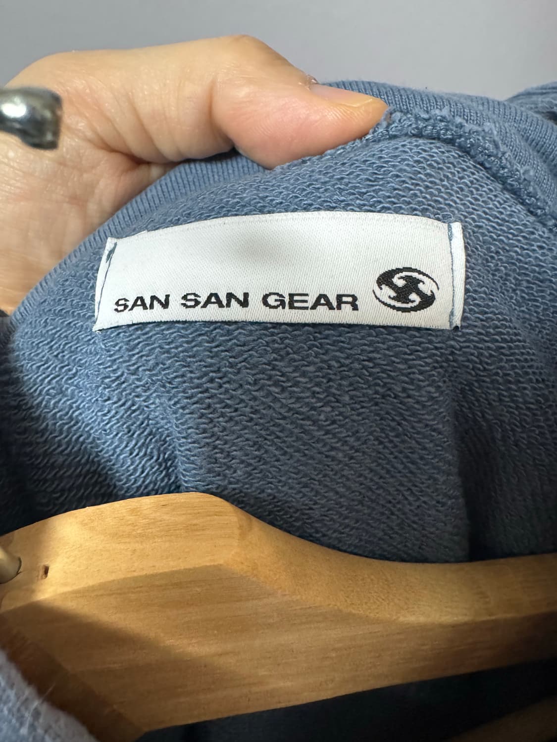 산산기어 후드티 미드나잇 블루 105사이즈 상품이미지9