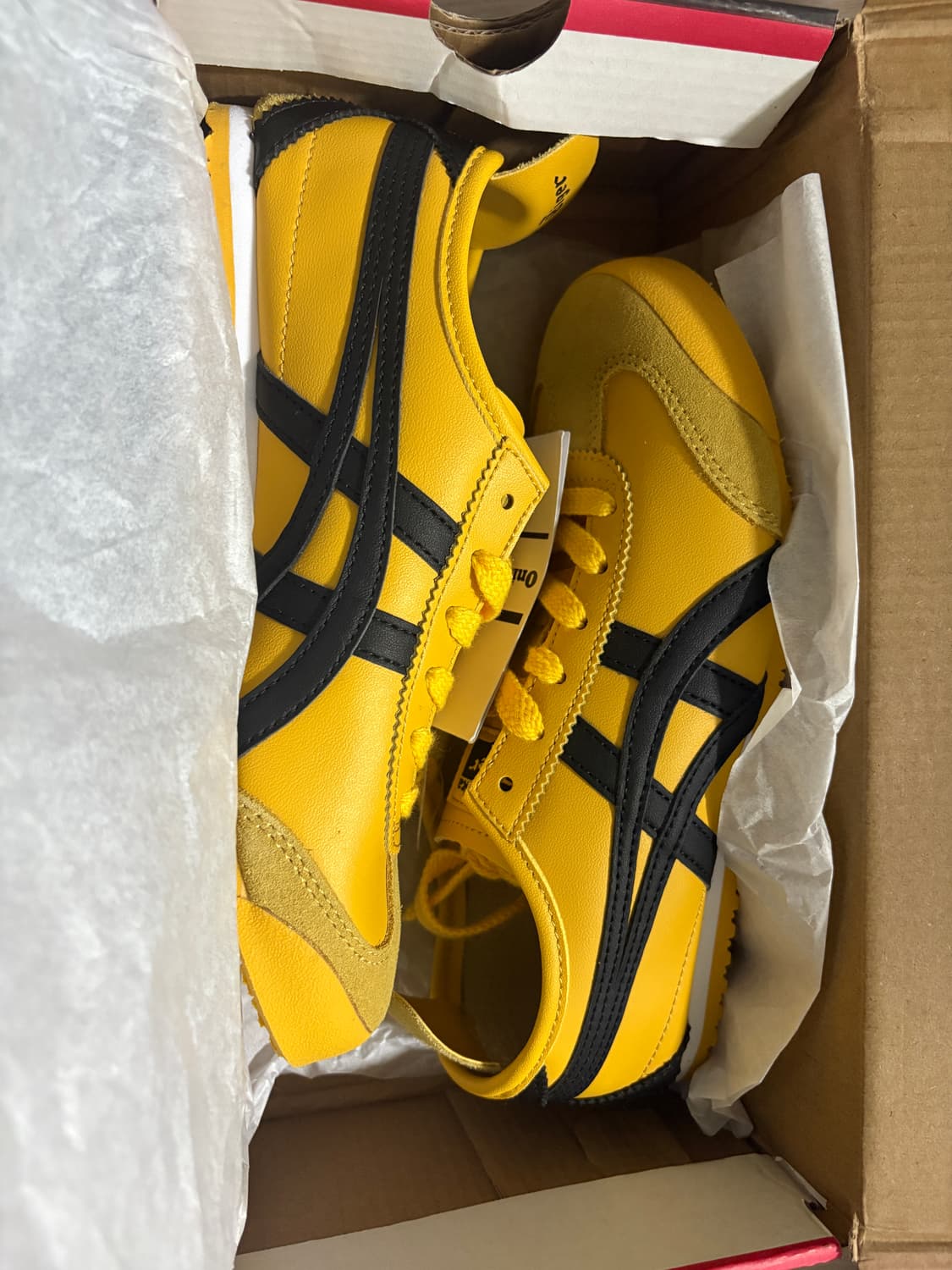 오니츠카타이거 멕시코66 옐로우 240 새상품 상품이미지1