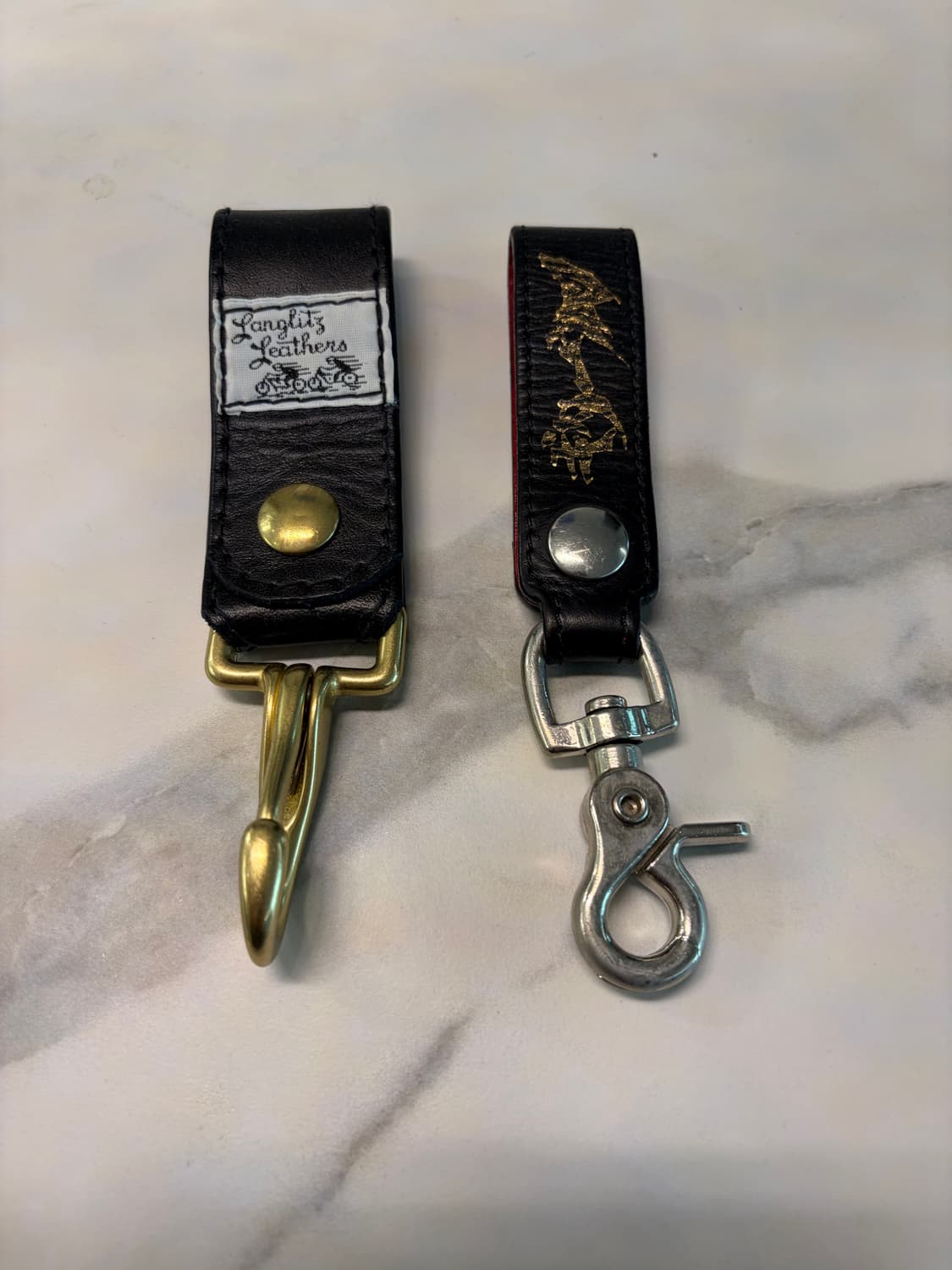 LANGLITZ Lewis Leather 랑그리츠 루이스레더 키링 후크 상품이미지1