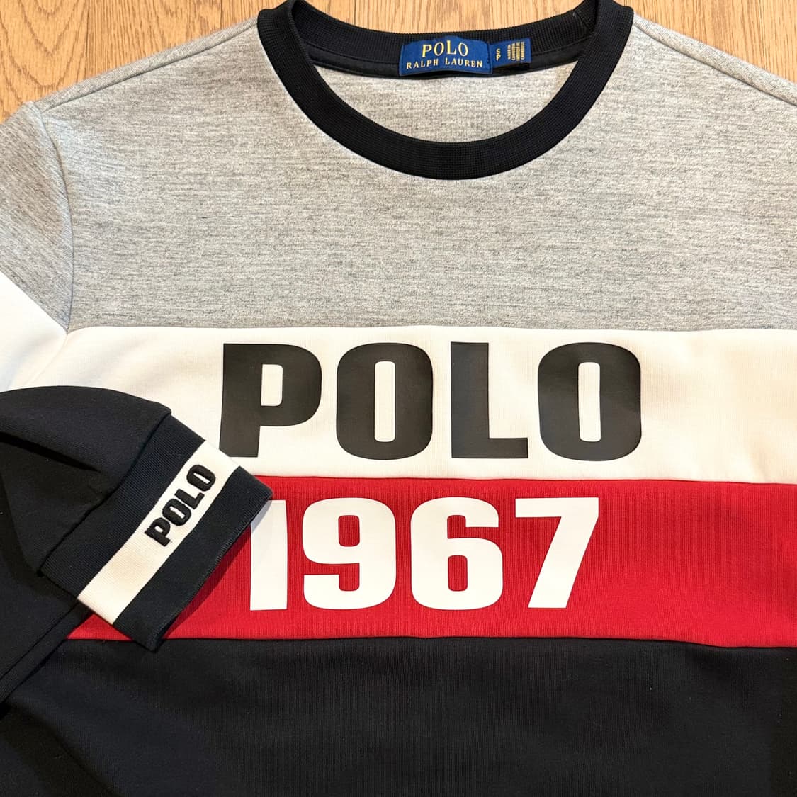 폴로 랄프로렌 1967 컬러블럭 스웻셔츠  상품이미지3