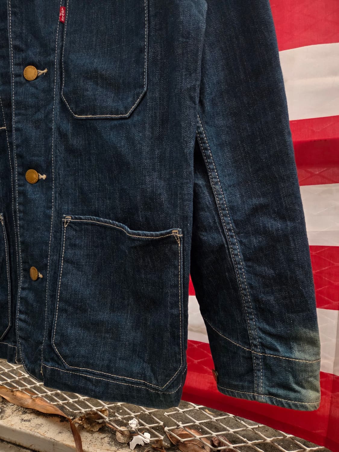 리바이스 데님 커버올 워크자켓 상품이미지3