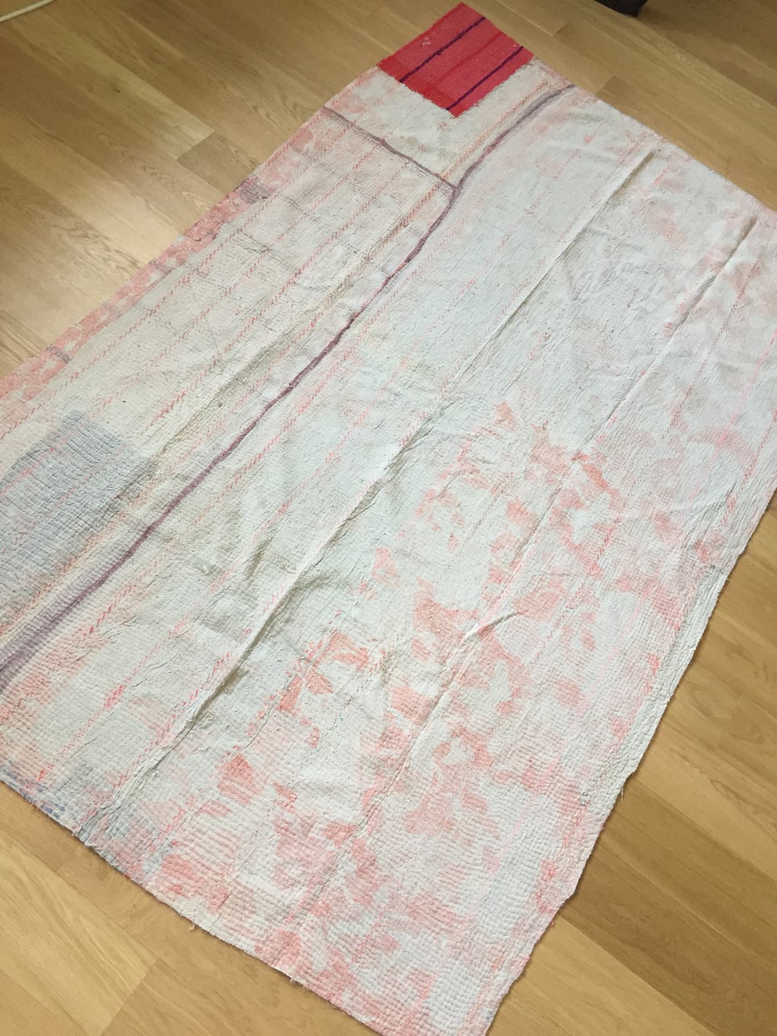 [직수입] 빈티지 인도 패브릭 커버렛 러그 이불 블랭킷 상품이미지7