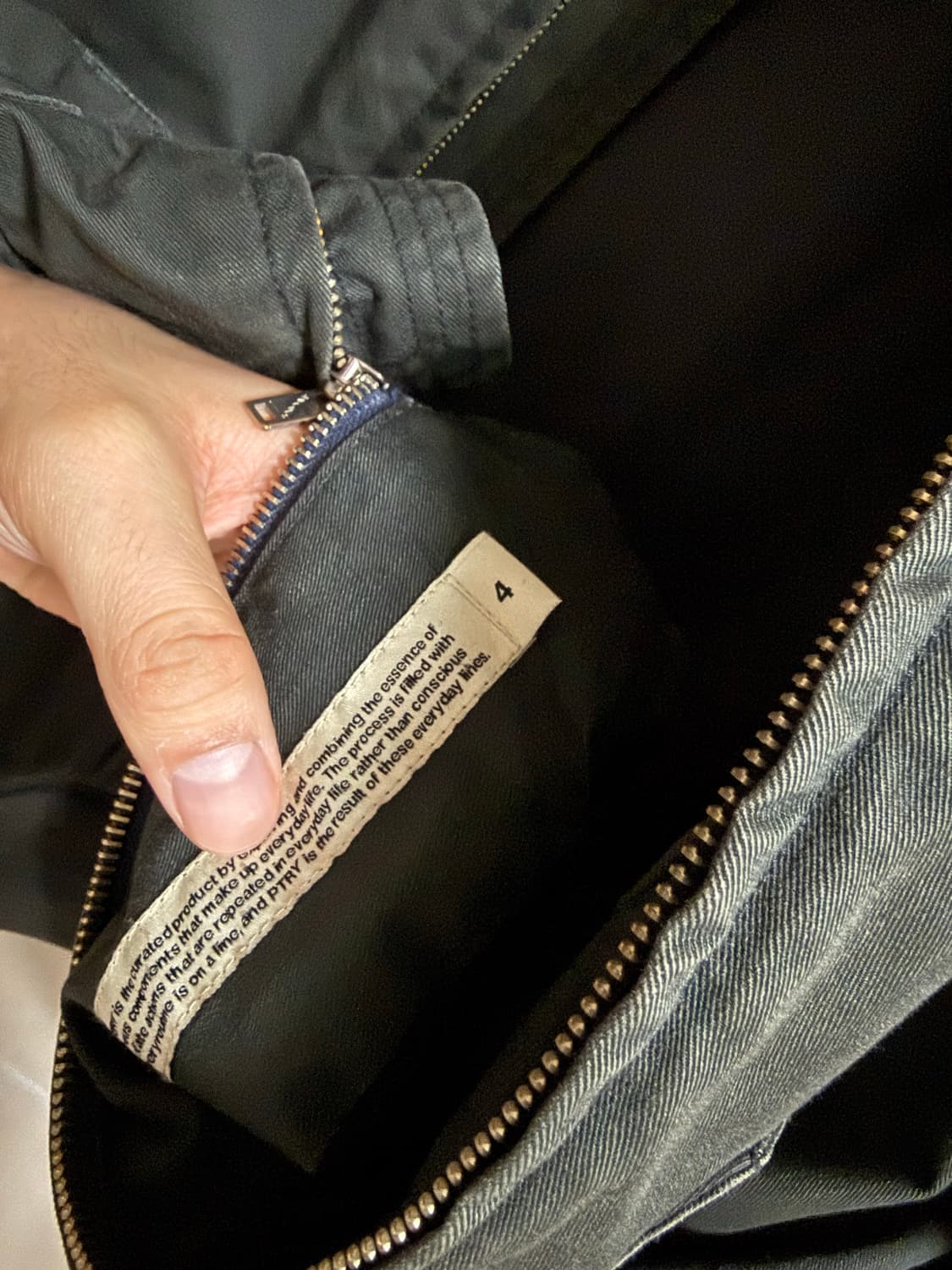 [4] 포터리 카야누 코튼 러스틱 봄버 자켓 상품이미지5