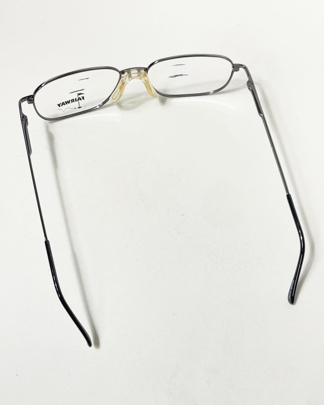 90s FAIRWAY 클래식 스퀘어 빈티지 안경 상품이미지5