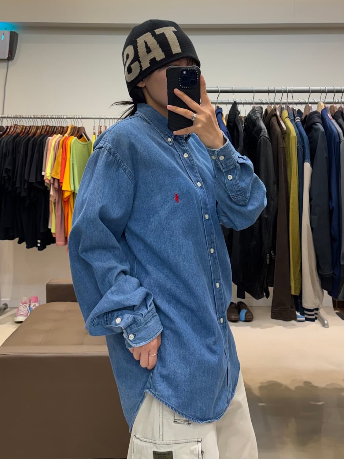 폴로 랄프로렌 데님 셔츠 상품이미지5