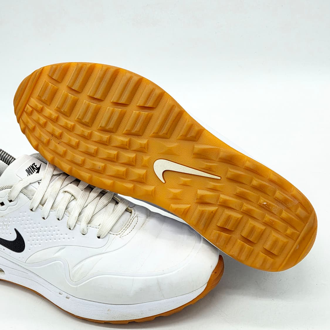 나이키 에어맥스 1 골프 화이트 검 (280) 상품이미지3