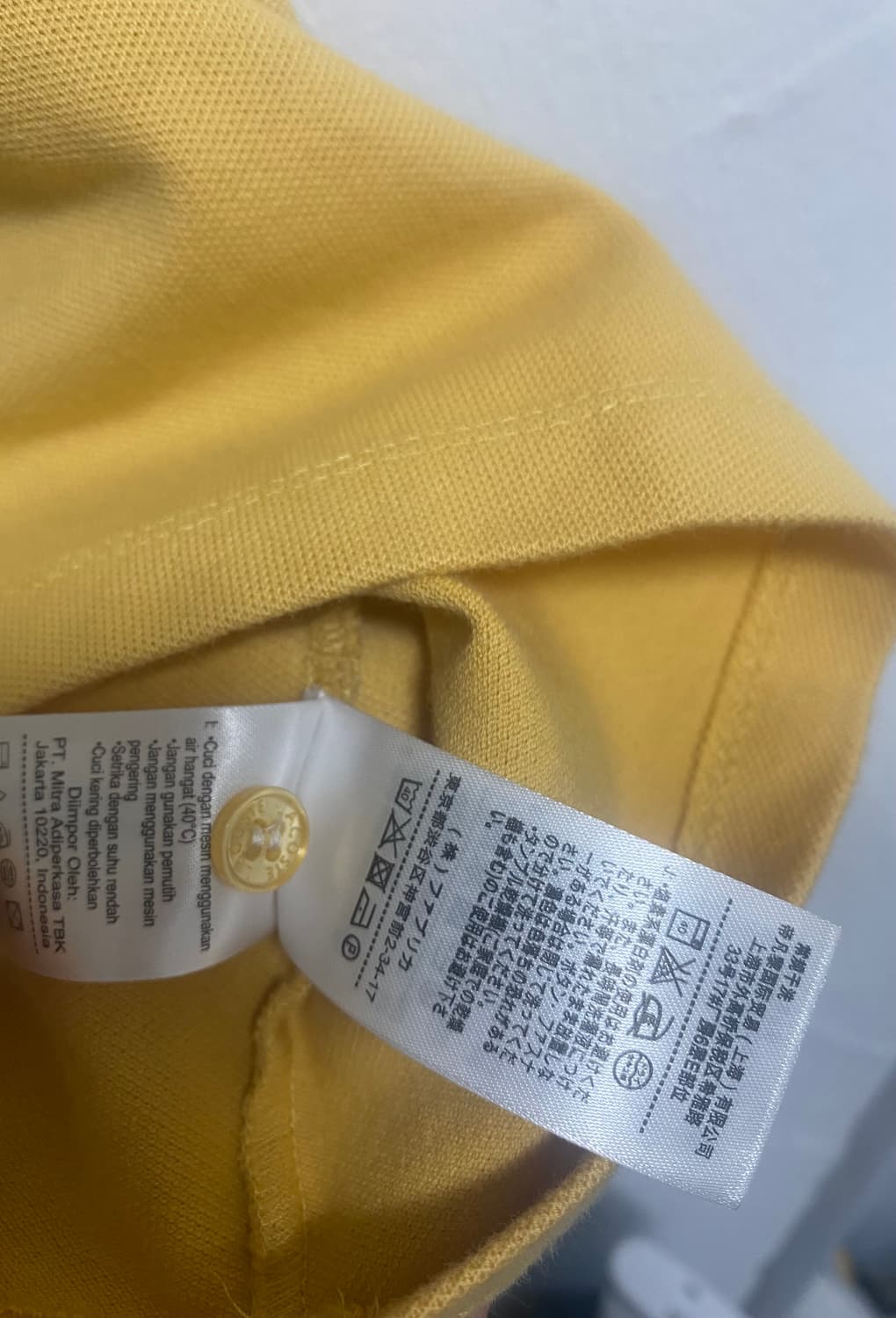 라코스테 머스타드 pk티 상품이미지4