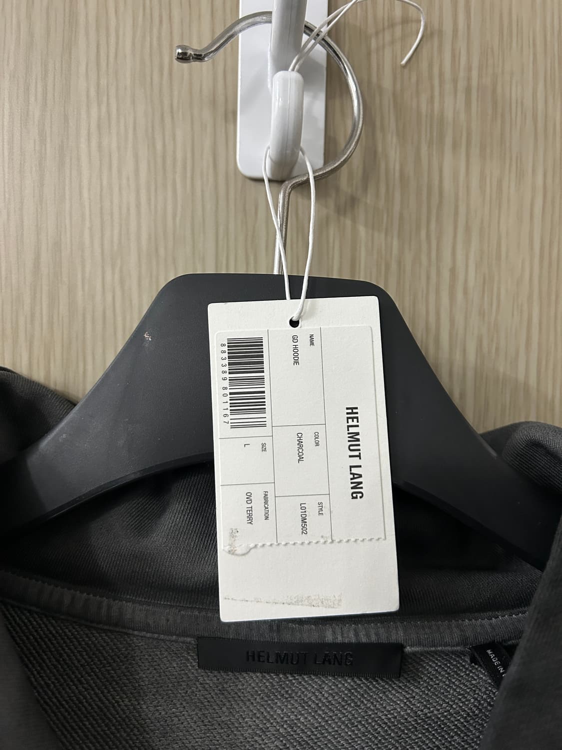 헬무트랭 워싱 후드 L 상품이미지7