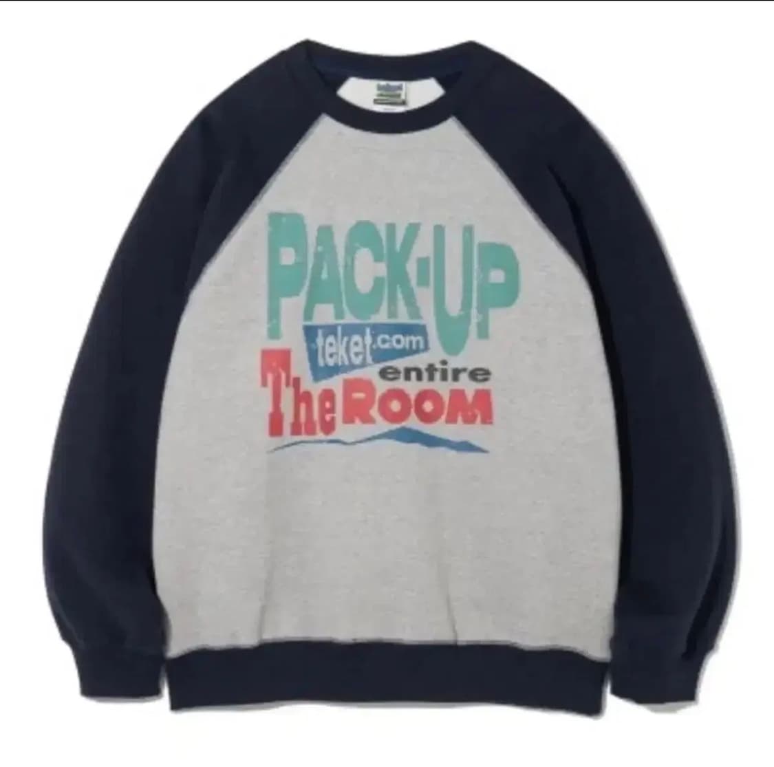 테켓 24fw 맨투맨 pack-up sweatshirt M 상품이미지4