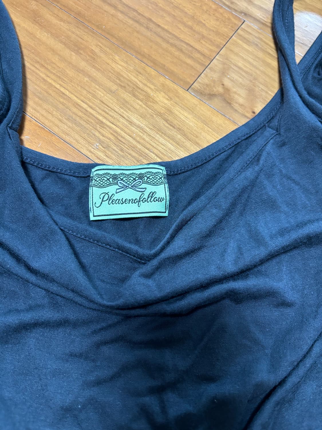 Pleasenofollow 네이비 나시  상품이미지2