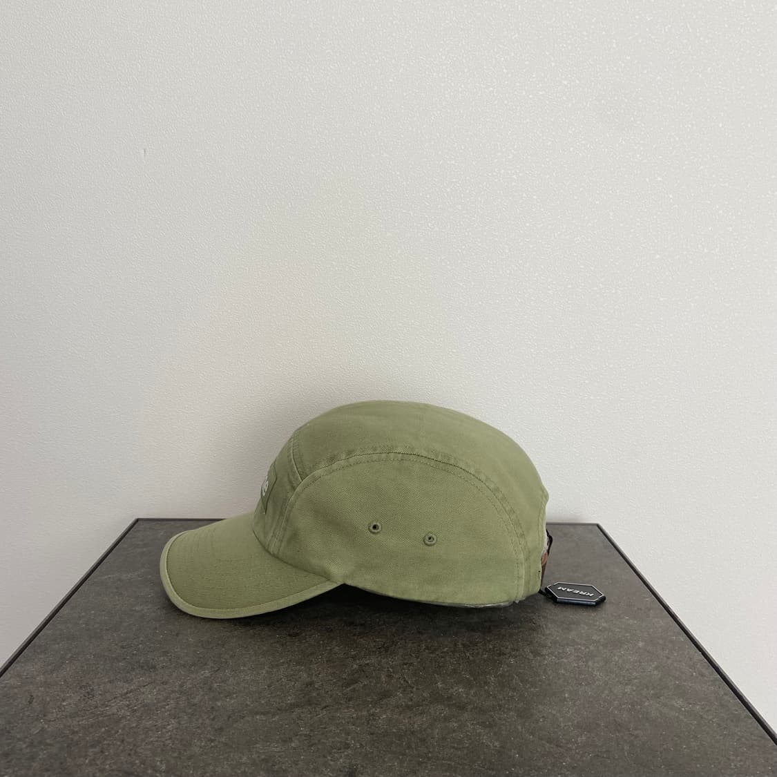 (OS) 슈프림 박스로고 캠프캡 모자 워시드 올리브 카키 상품이미지2