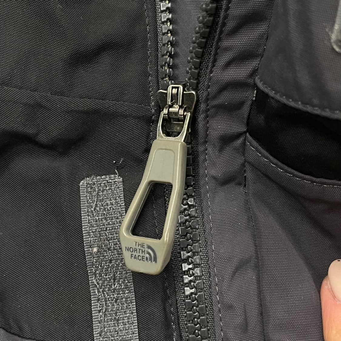 [정품/M] 노스페이스 바람막이 블랙 그레이 b14 상품이미지7