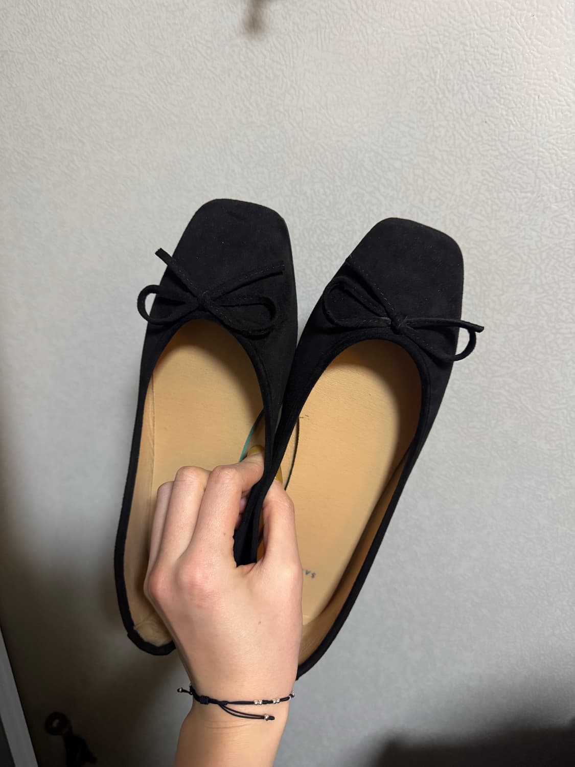 사뿐 리본 플랫슈즈 상품이미지1