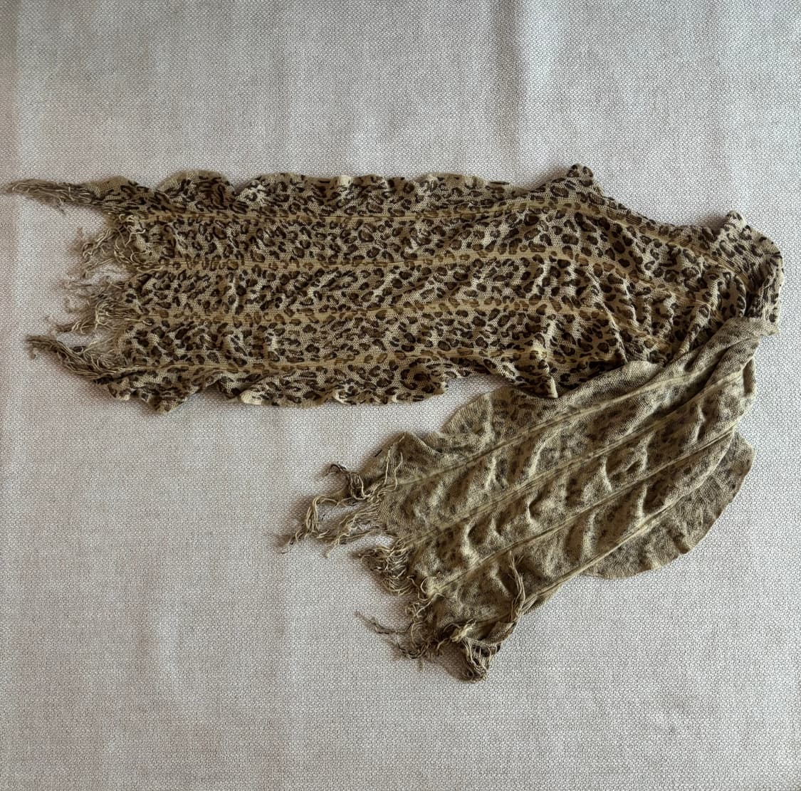 호피 레오파드 머플러 상품이미지2