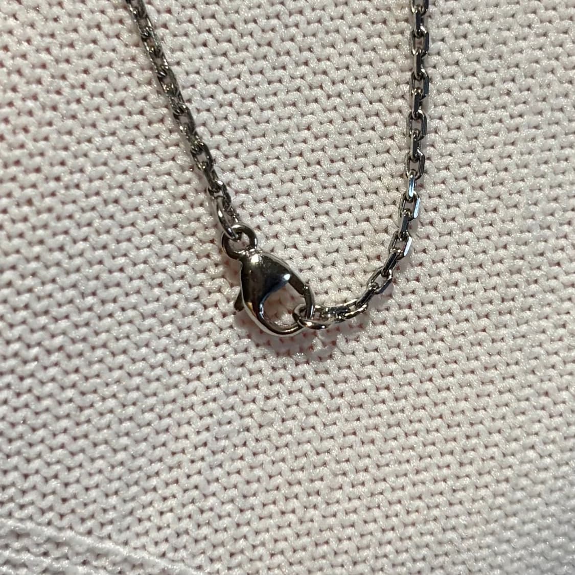 A+ L사이즈 에르메스 팝아슈 목걸이 화이트&실버 (박스/더스트) 상품이미지6