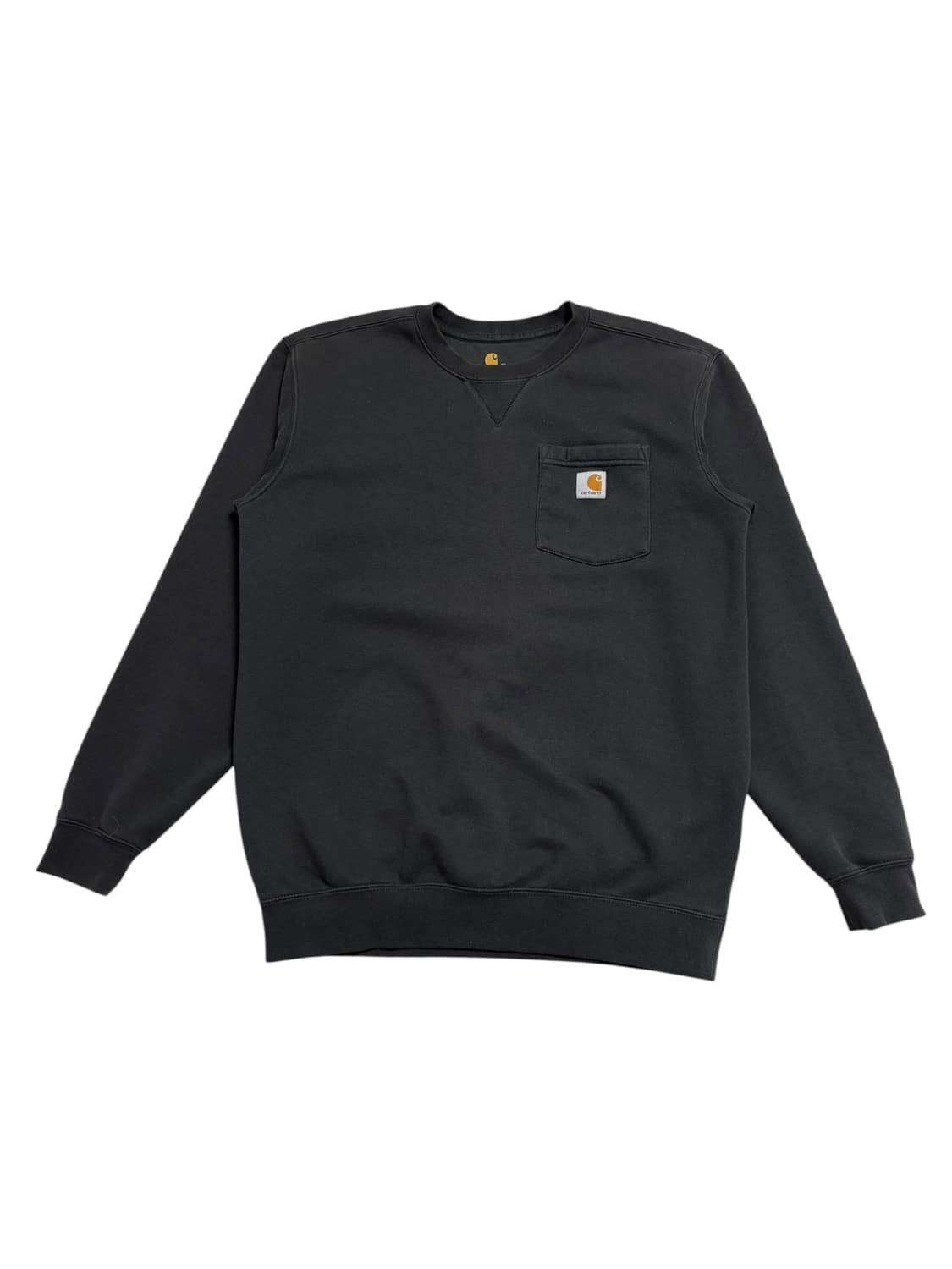 칼하트 크루넥 포켓 스웨트셔츠 블랙 상품이미지2