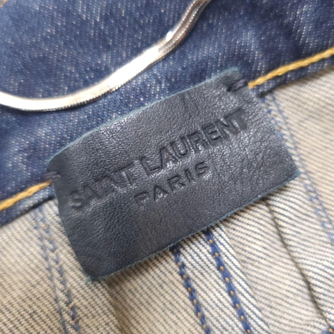 생로랑 에디슬리먼 딥블루 데님 상품이미지3