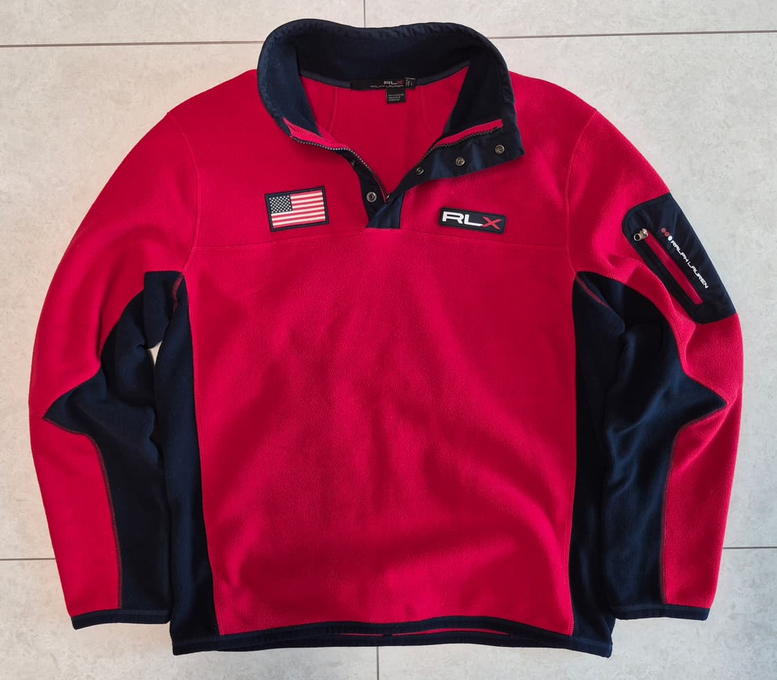 [RLX] Ralph Lauren Fleece Snap Pull-Over 상품이미지9