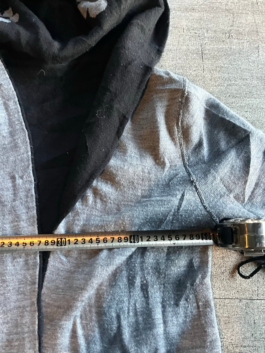 일본빈티지 nrow 하구미모리걸 아메카지너드남 리버서블 플라워후드가디건 상품이미지2