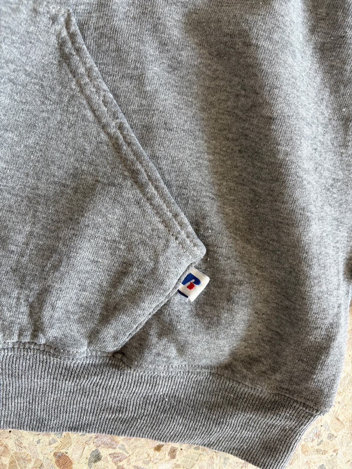 00‘s 러셀 후드집업 그레이 상품이미지5