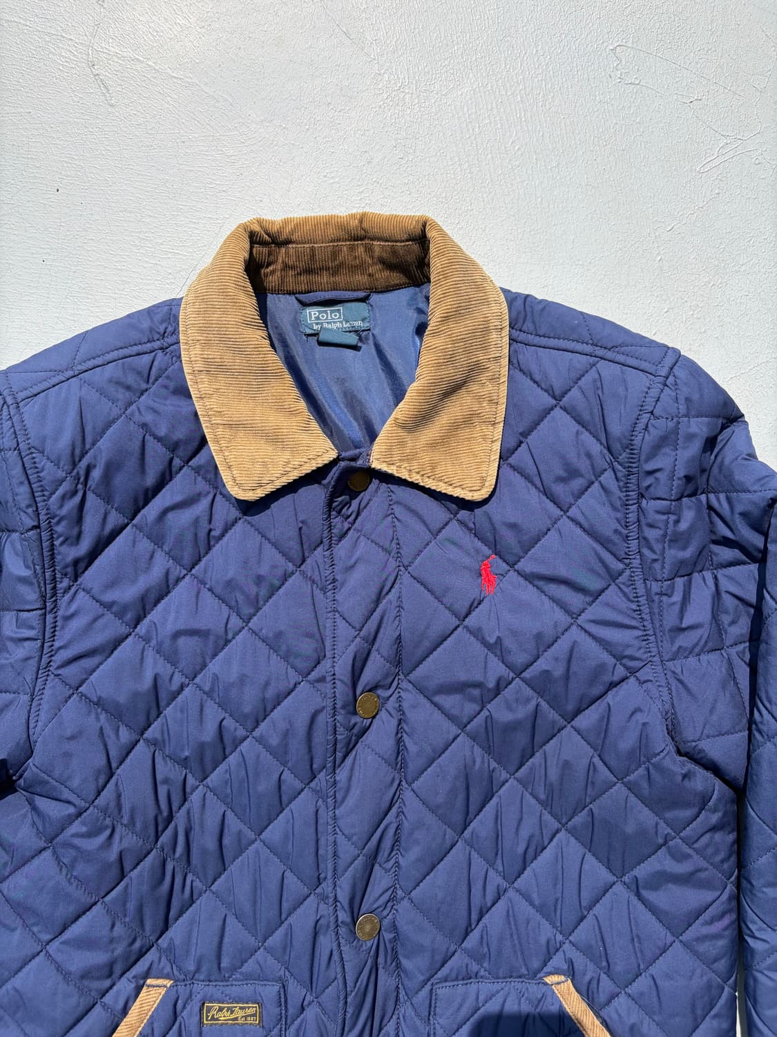 폴로 랄프로렌 코듀로이 퀼팅 자켓 상품이미지2