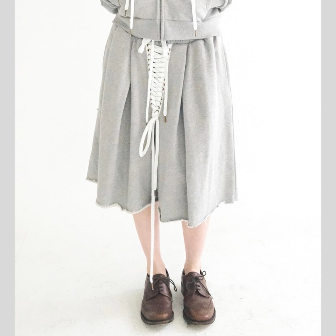 샵페어리 eyelet corset bermuda pants 상품이미지2