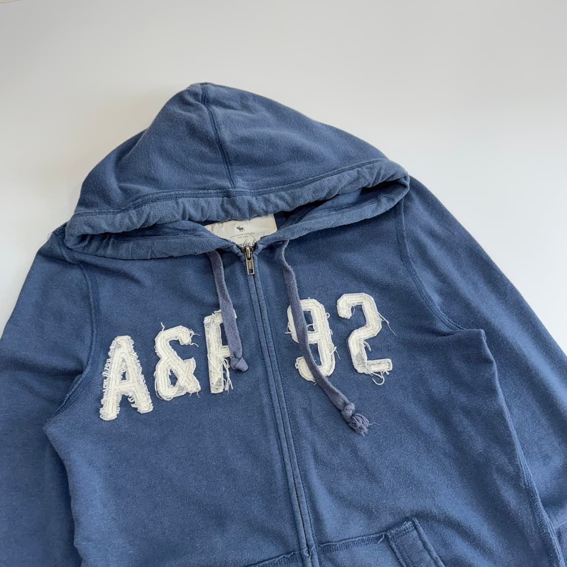 Abercrombie 아베크롬비 블루 후드집업 상품이미지4