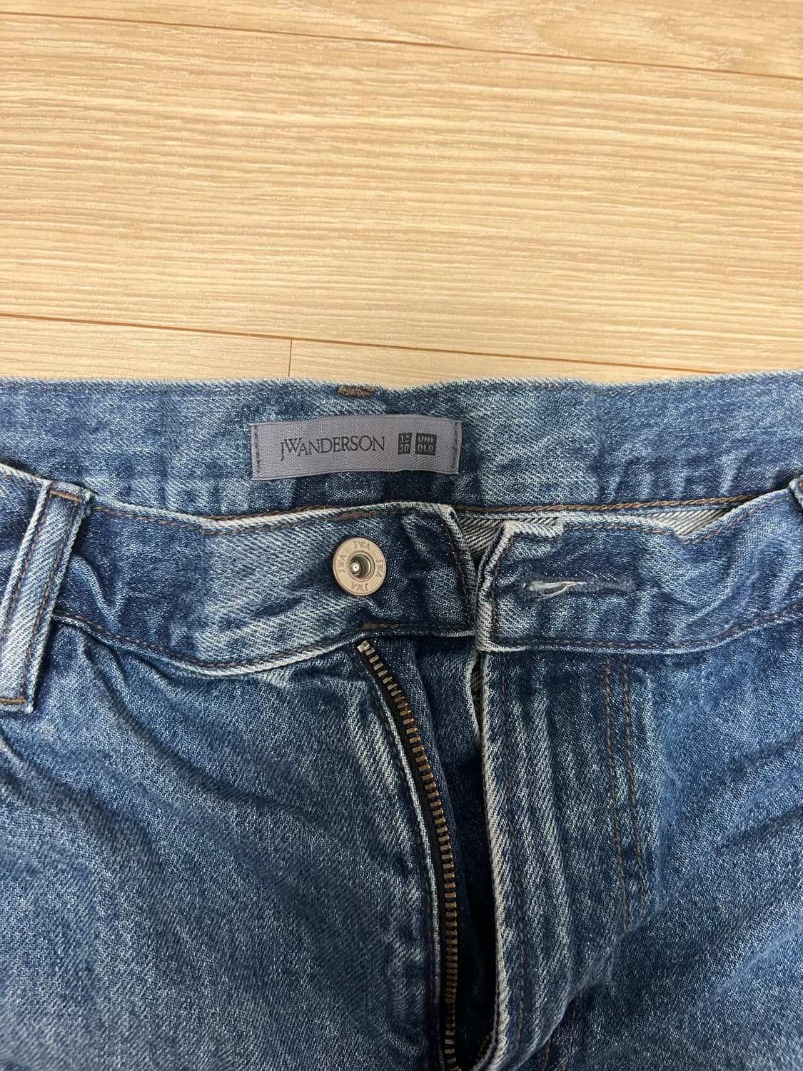 유니클로 jw앤더슨 스트레이트진 65 상품이미지2