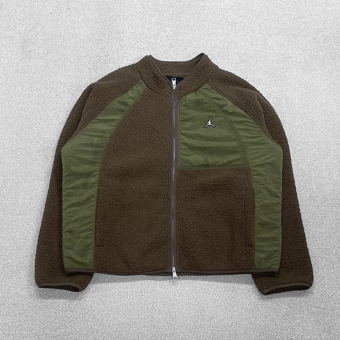 나이키 조던 셰르파 플리스 후리스 집업 브라운 상품이미지1